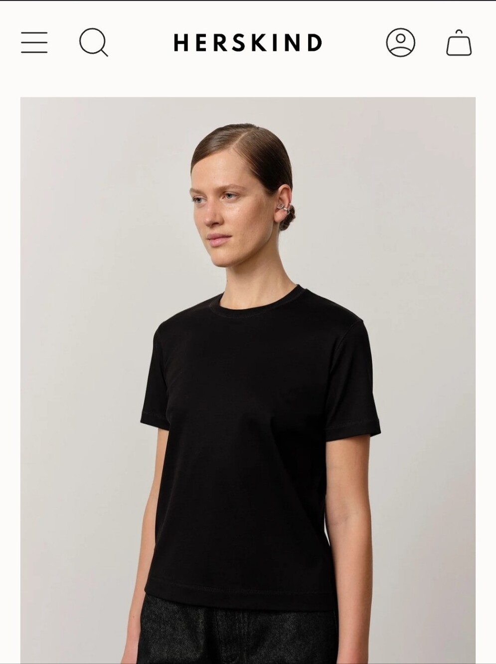 Herskind Ditlev T-shirt - Black